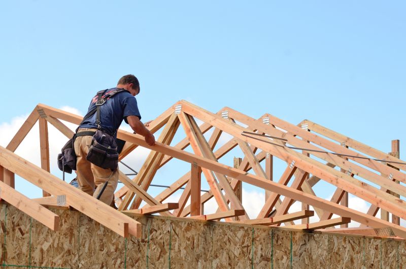 A Frame Roof Installation in Oxford, MI