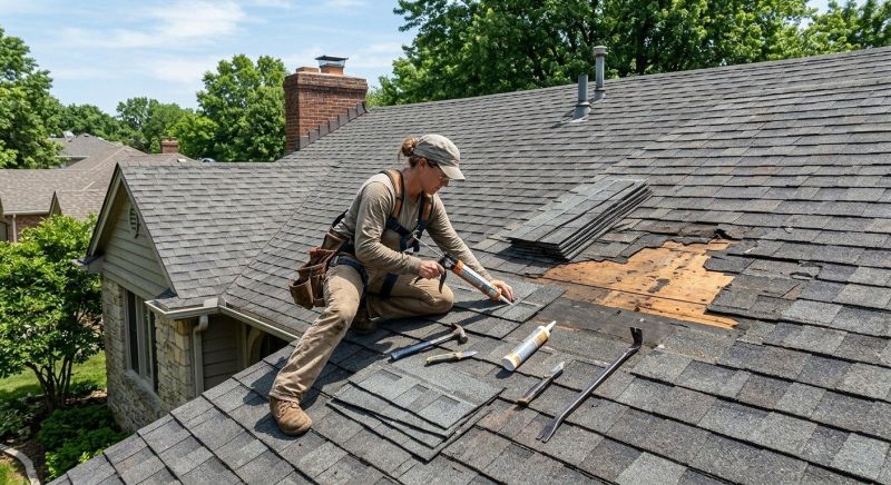 A Frame Roof Repair in Oxford, MI