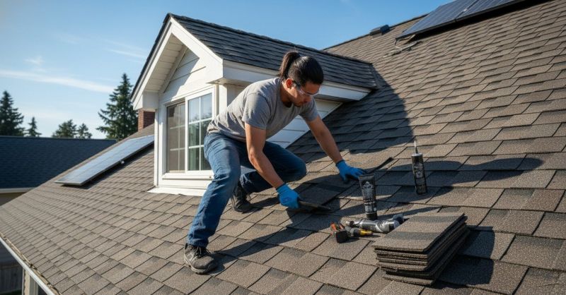 Our team working on Roofing Service projects in Oxford, MI