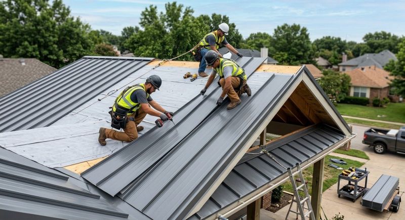 Aluminum Roof Installation in Clarkston, MI