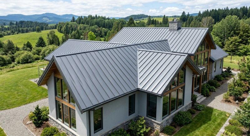 Aluminum Roof Installation in Dryden, MI