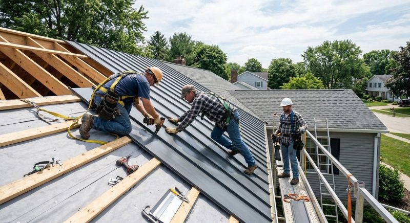 Aluminum Roof Installation in Richmond, MI