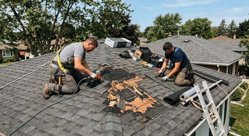 Asphalt Roof Repair in Auburn Hills, MI