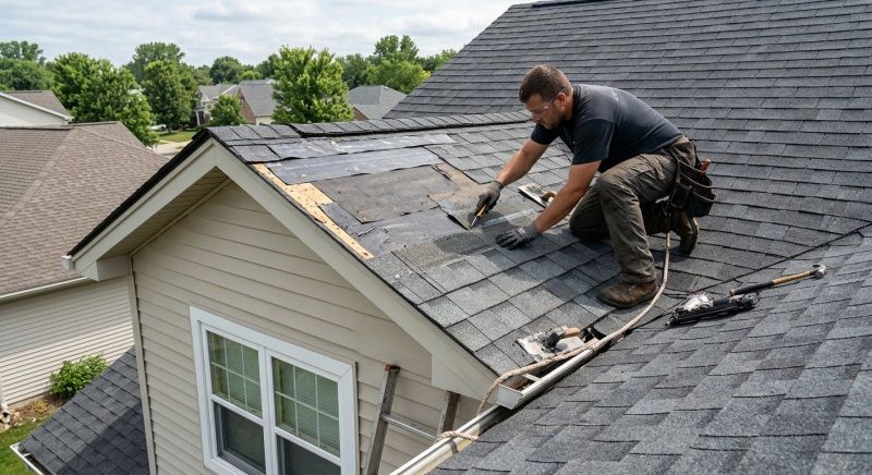 Asphalt Roof Repair in Columbiaville, MI