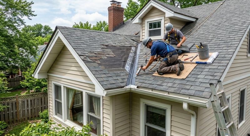 Asphalt Roof Repair in Ortonville, MI