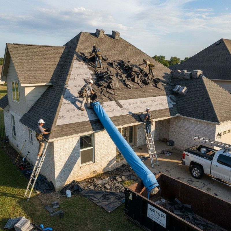 Asphalt Roof Replacement in Fenton, MI