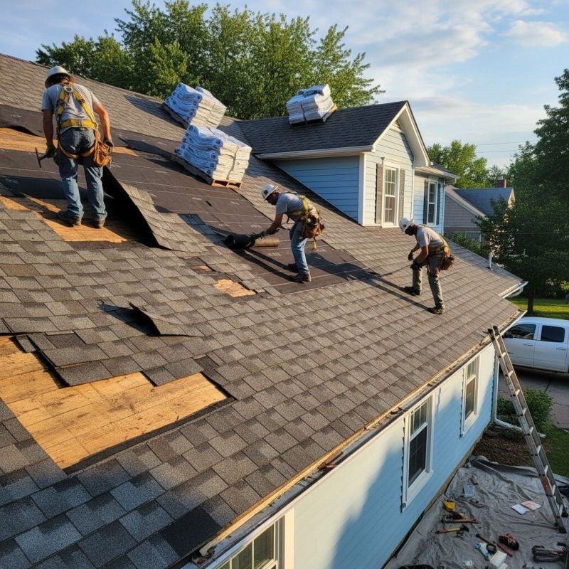 Asphalt Roof Replacement in Franklin, MI