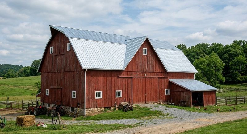 Barn Roof Replacement in Macomb, MI