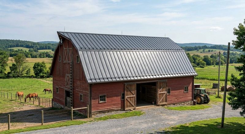 Barn Roof Replacement in Romeo, MI