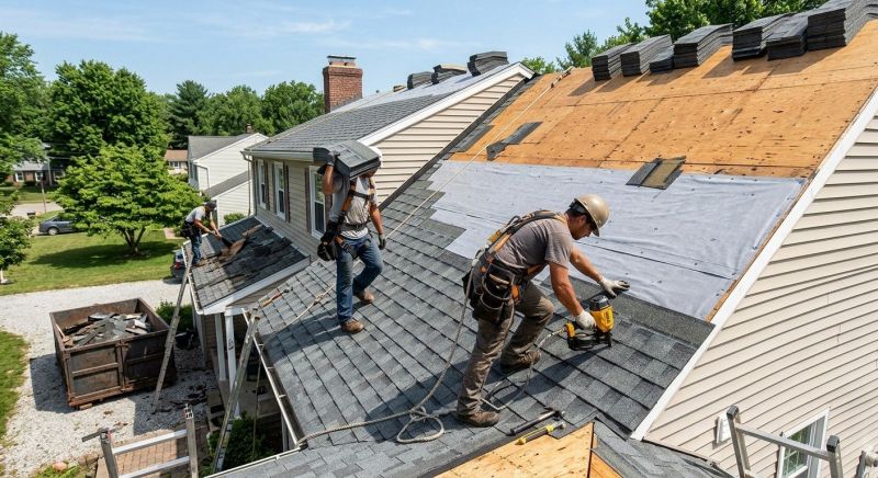 Composite Shingle Repair in Oxford, MI