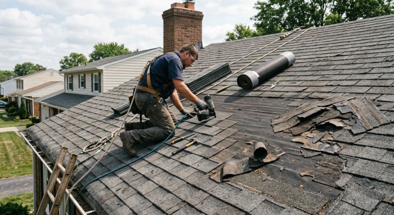 Damaged Roof Repair in Lapeer County, MI