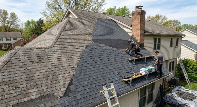 Damaged Roof Replacement in Grand Blanc, MI