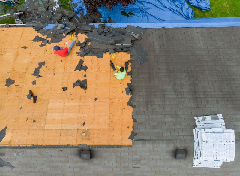 Damaged Roof Replacement in Macomb, MI