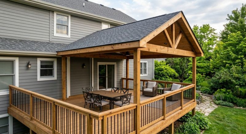 Deck Roof Construction in Oxford, MI