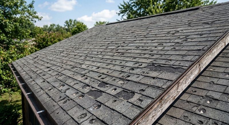 Hail Damage Roof Repair in Milford, MI