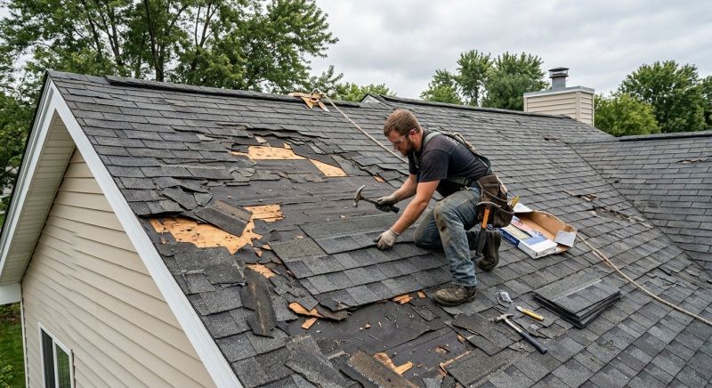 Hail Damage Roof Repair in Waterford, MI