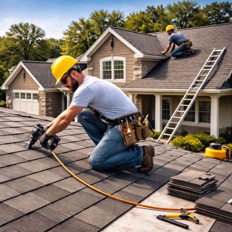 House Roof Installation in Milford, MI