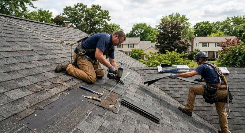 House Roof Repair in Berkley, MI