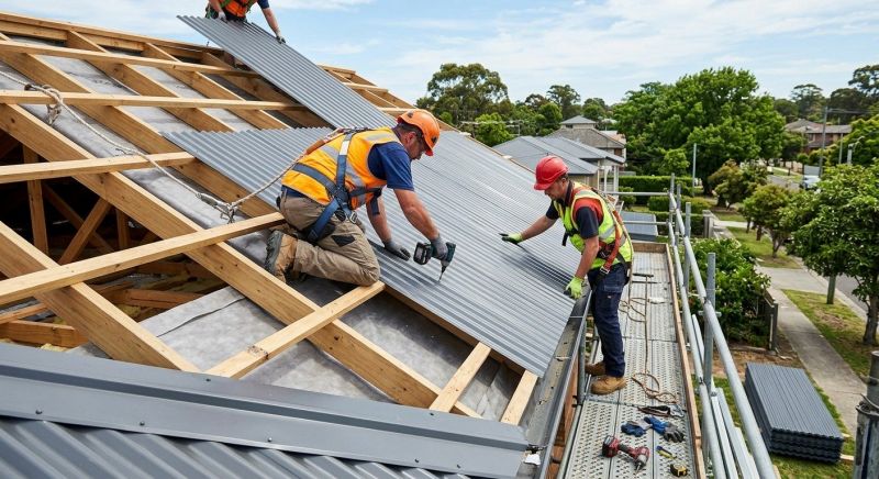 Metal Roof Installation in Almont, MI