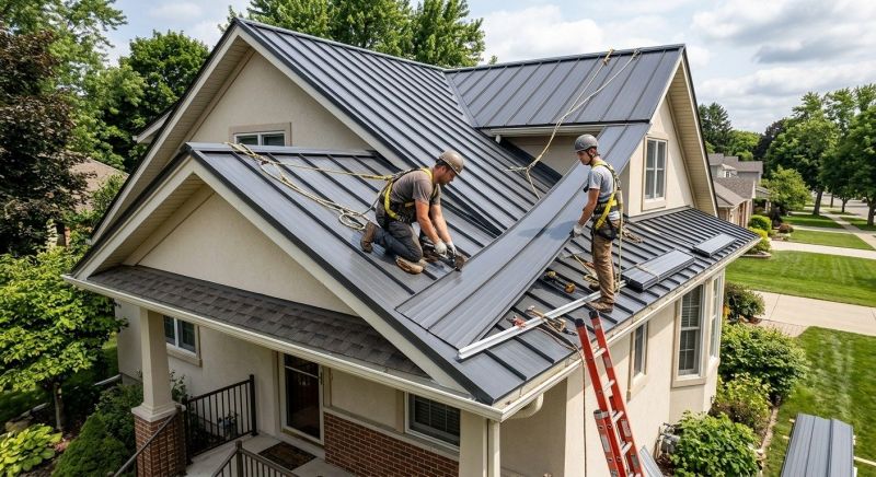 Metal Roof Installation in Richmond, MI