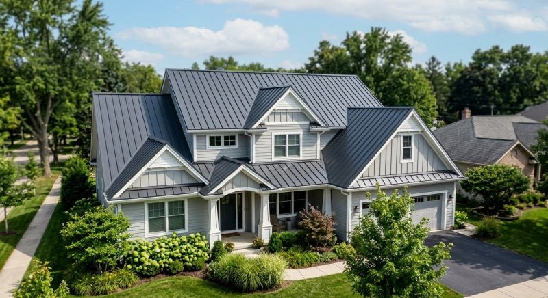 Metal Roof Replacement in Clarkston, MI