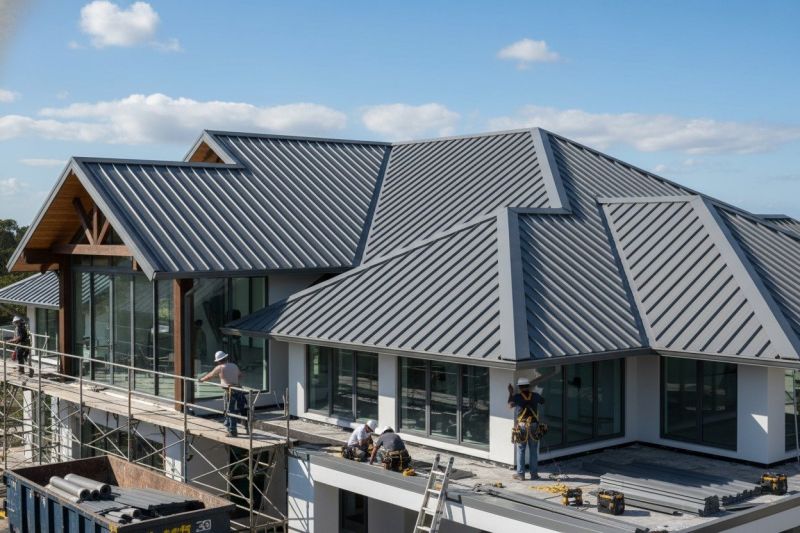 Metal Roof Replacement in Lake Orion, MI