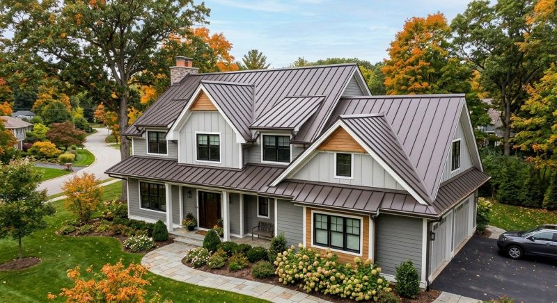 Metal Roof Replacement in Waterford, MI