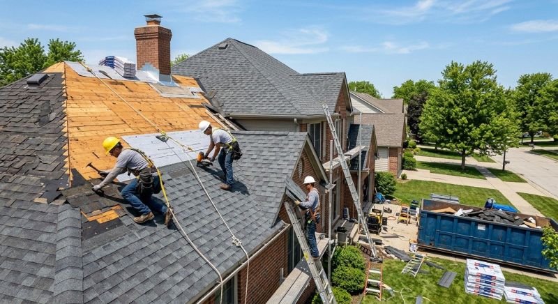 Residential Roof Replacement in Walled Lake, MI
