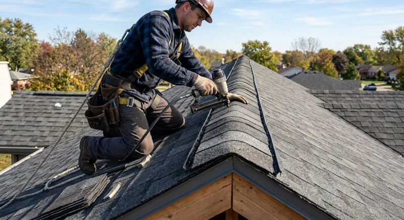 Ridge Cap Replacement in Oxford, MI