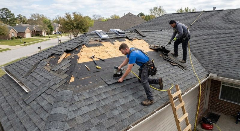 Roof Damage Repair in Berkley, MI