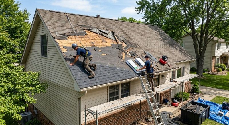 Roof Damage Repair in Oakland County, MI