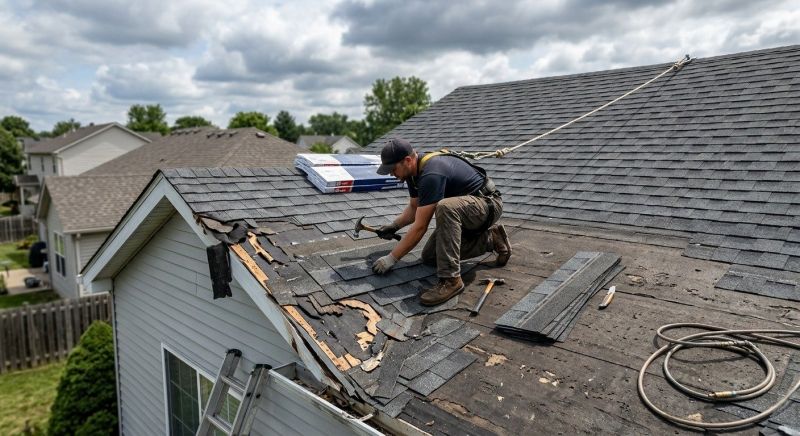 Roof Damage Restoration in Romeo, MI