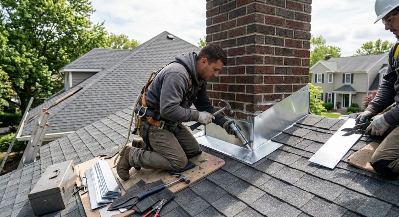 Roof Flashing Installation in Romeo, MI