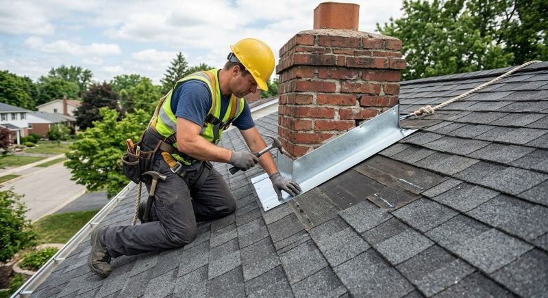 Roof Flashing Service in Holly, MI
