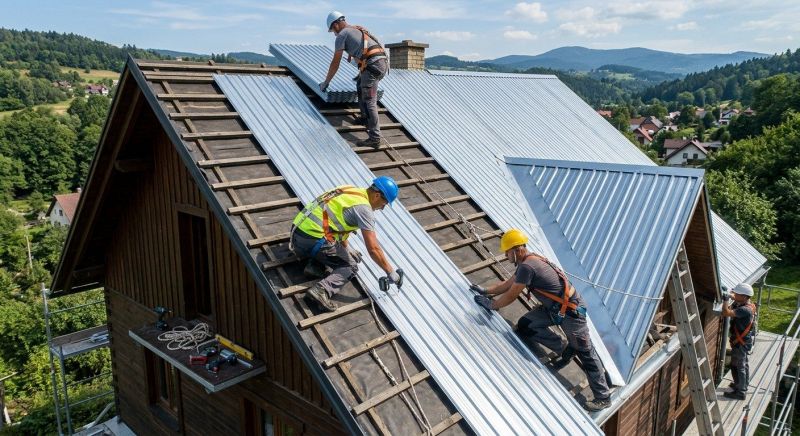 Sheet Roofing Installation in Clinton Township, MI