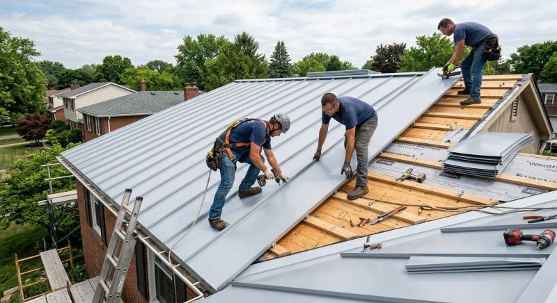 Sheet Roofing Installation in Commerce Township, MI