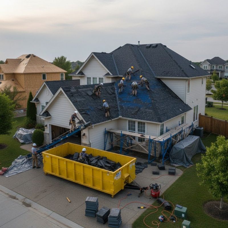 Shingle Roof Replacement in Oxford, MI
