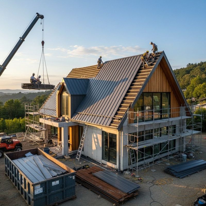 Steel Roof Replacement in Clarkston, MI