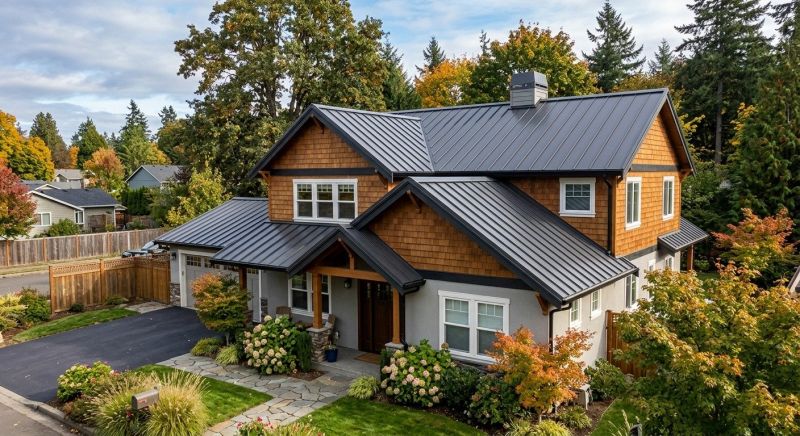 Steel Roof Replacement in Metamora, MI