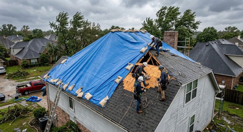 Storm Damage Roof Repair in Genesee County, MI