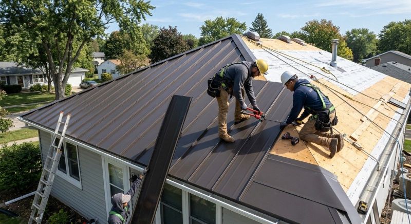 Tin Roof Installation in Lake Orion, MI