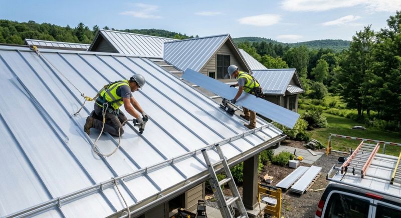 Tin Roof Installation in Oxford, MI